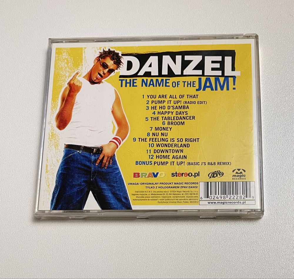 Danzel the name of the jam cd