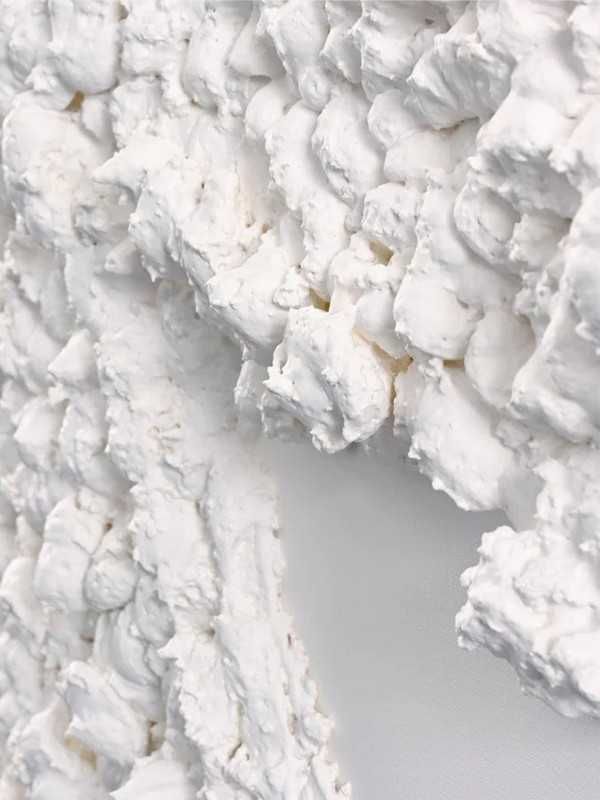 Ręcznie malowany obraz na płótnie Organic 3D 88x118cm Malerifabrikken