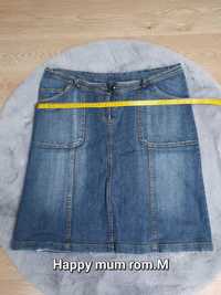 Spódnica ciążowa #Happy Mum  #jeans #rozm M #Sprzedam