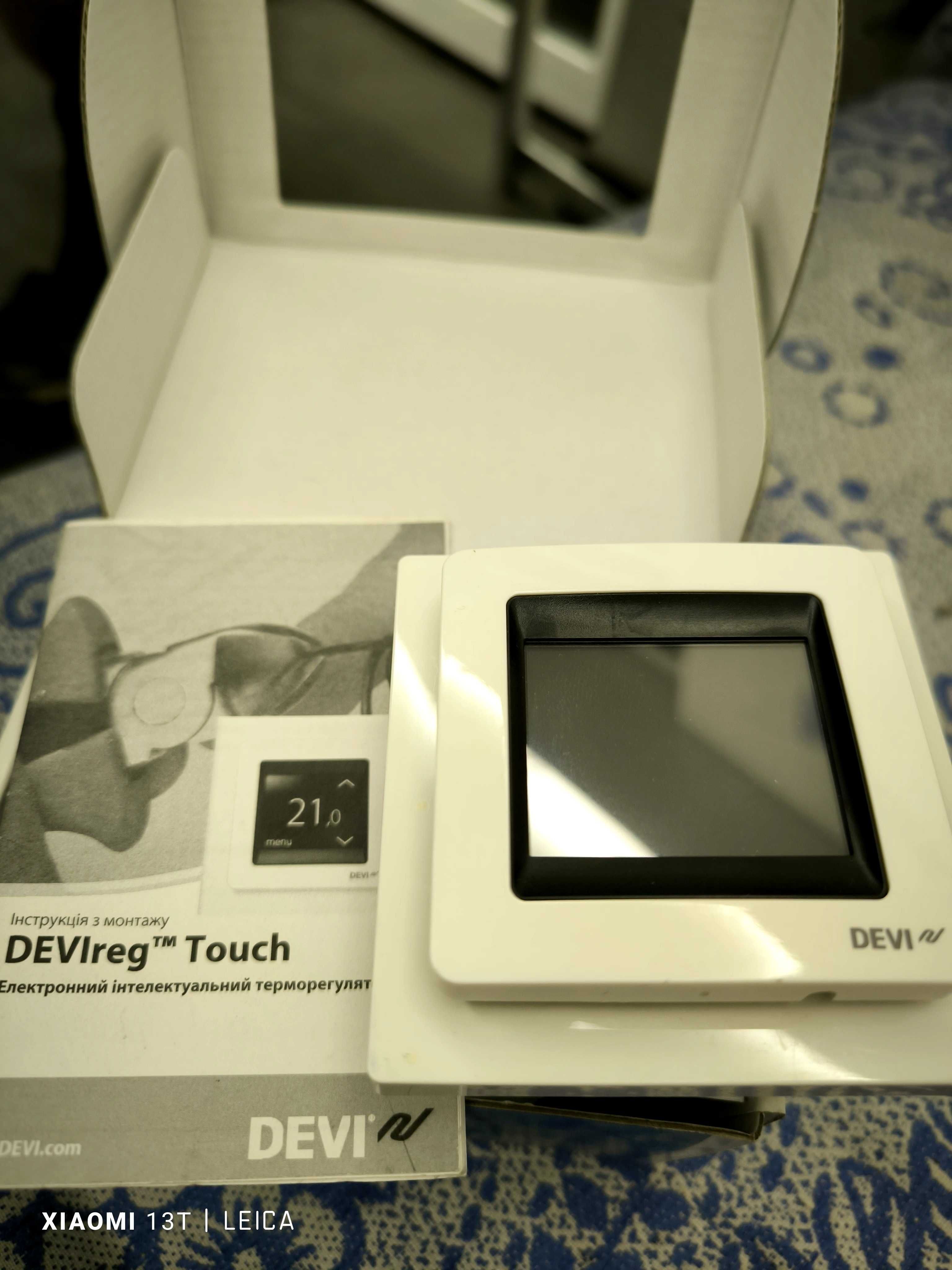 Терморегулятор ( термостат) теплої підлоги DEVIreg Touch