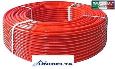 Труба для теплої підлоги Unidelta Triterm Rosso Pex/EVOH 16x2
