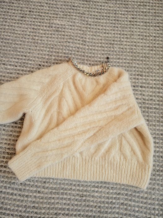 Wełniany  sweter zara s