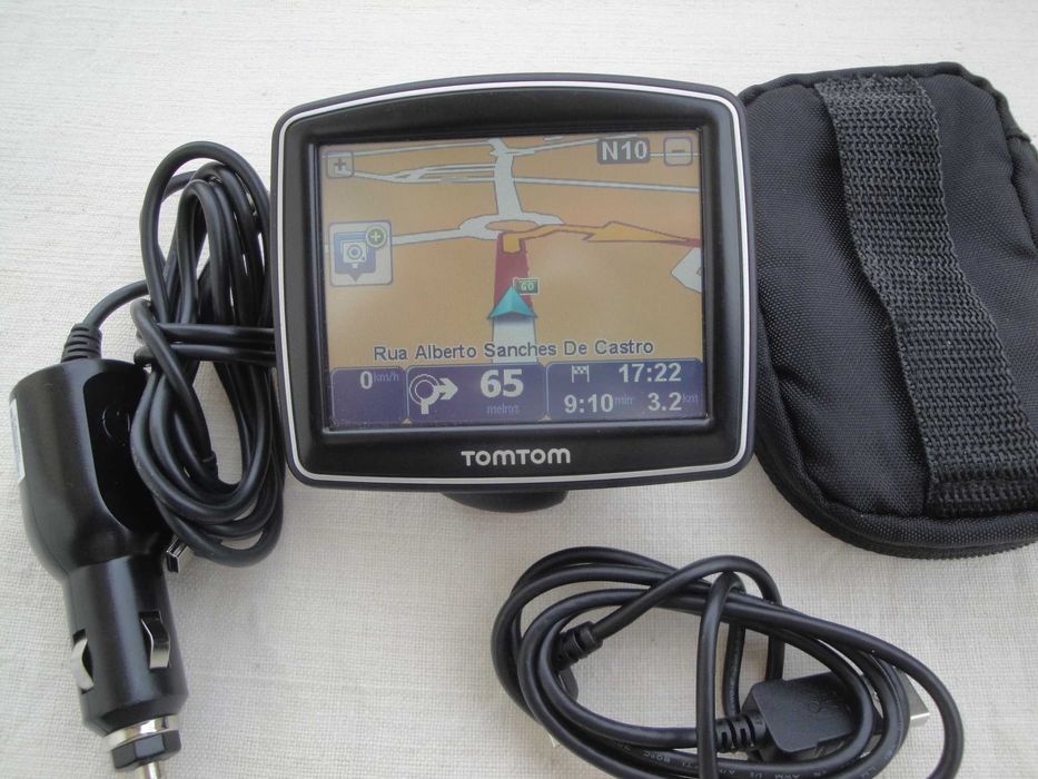 GPS TomTom One Europa + Marrocos IQ Routes Edition - Mapa/Radares 2025