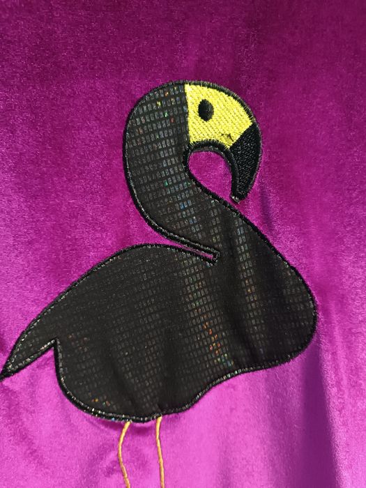 Bluzka/ tunika welurowa flaming 152