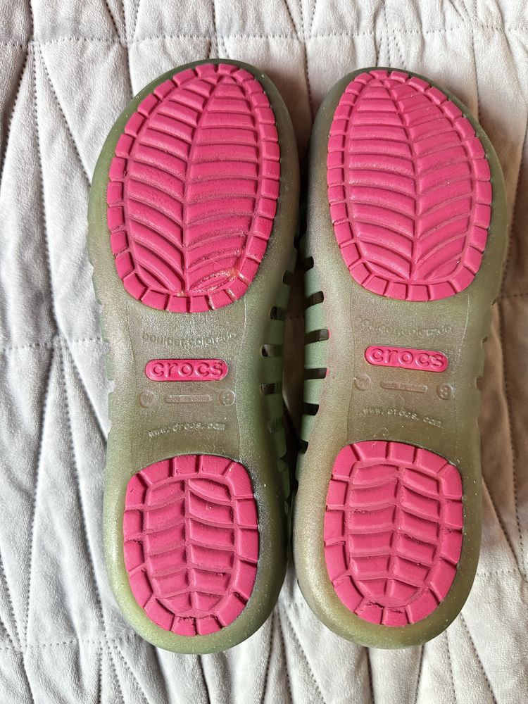 Балетки шлепки Crocs 8W оригинал/2 пары