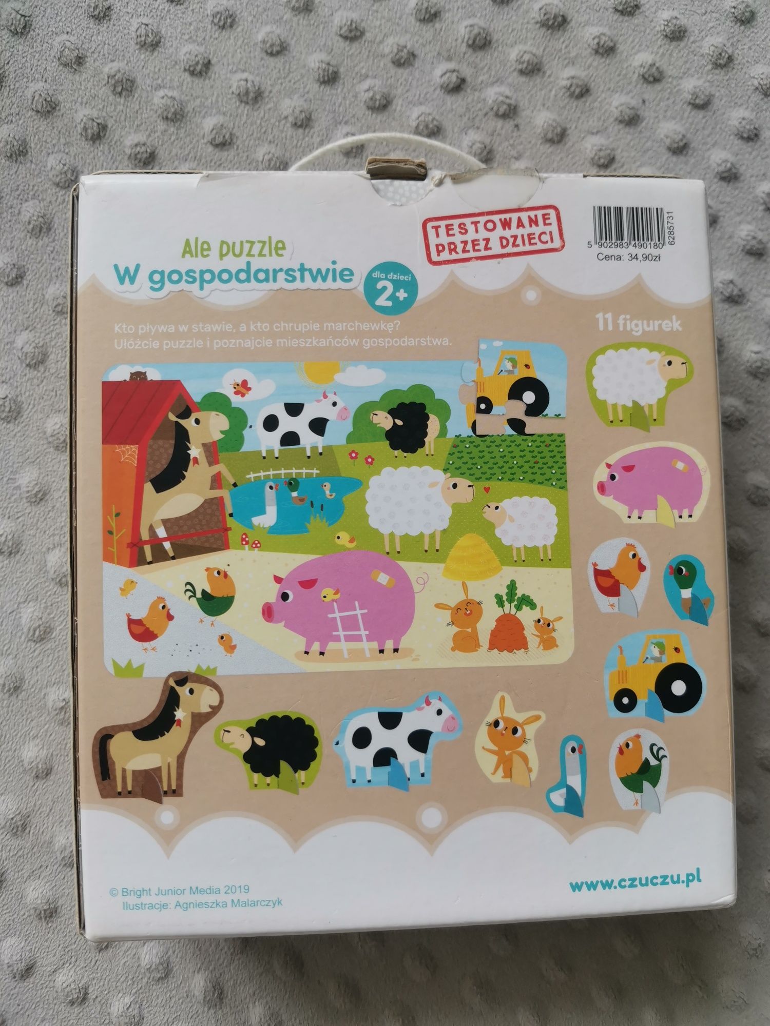 Puzzle Czuczu W gospodarstwie 2+