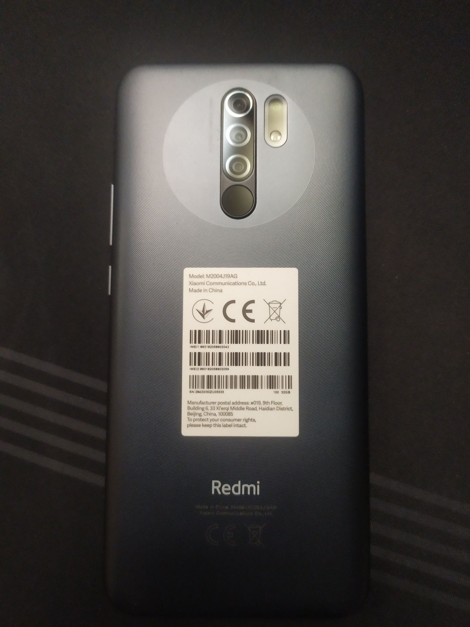 Telefon Redmi 9 3GB RAM 32GB Carbon Grey