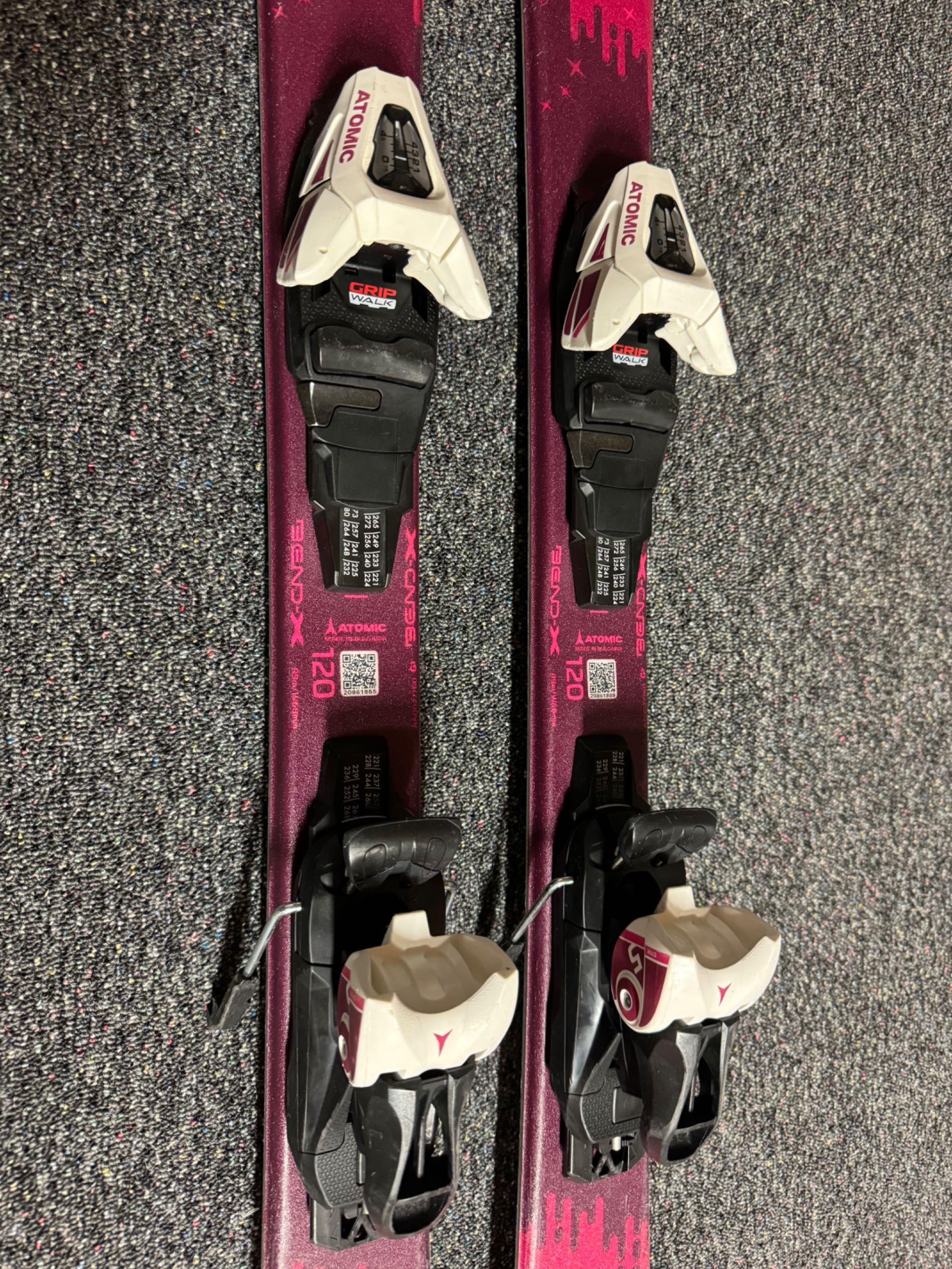 Narty Atomic 120cm + buty narciarskie 22,5