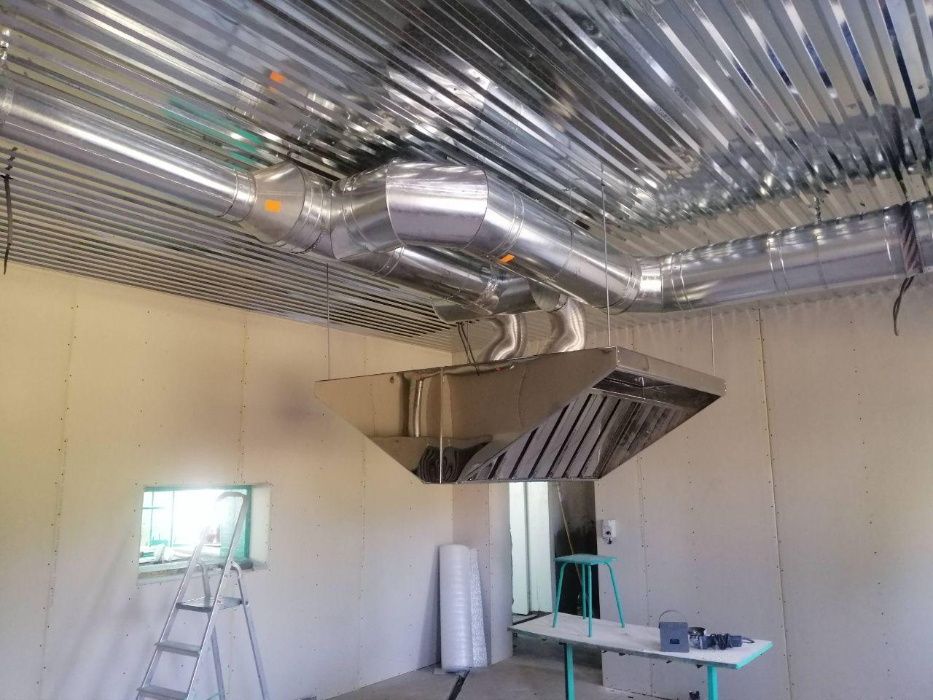 Установка вентиляции и рекуперации • Монтаж дымоходов • Днепр