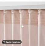 Zaslony ikea pudrowy róż 145x300 2 sztuki