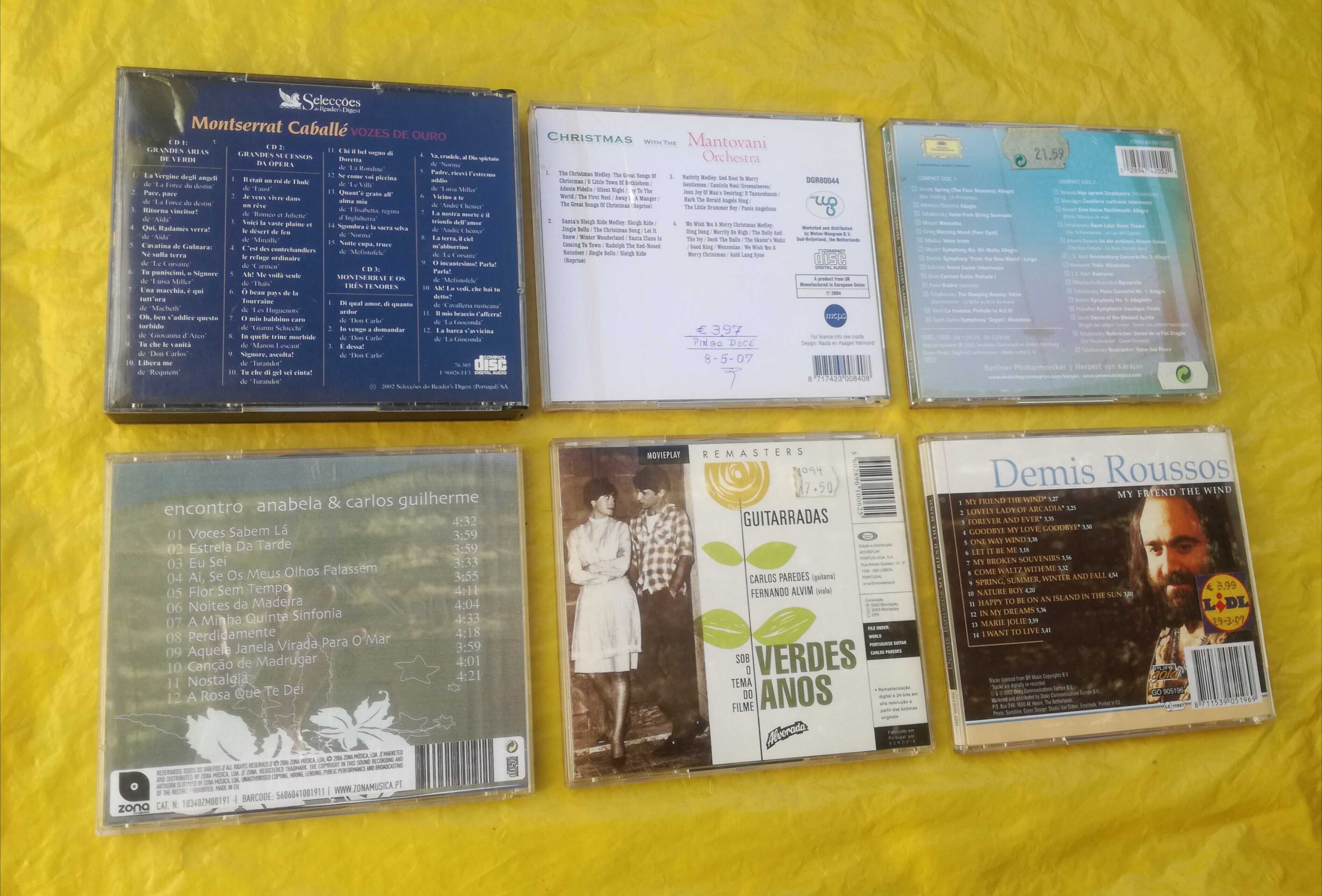 Lote (A) - 15 + 2 cd's