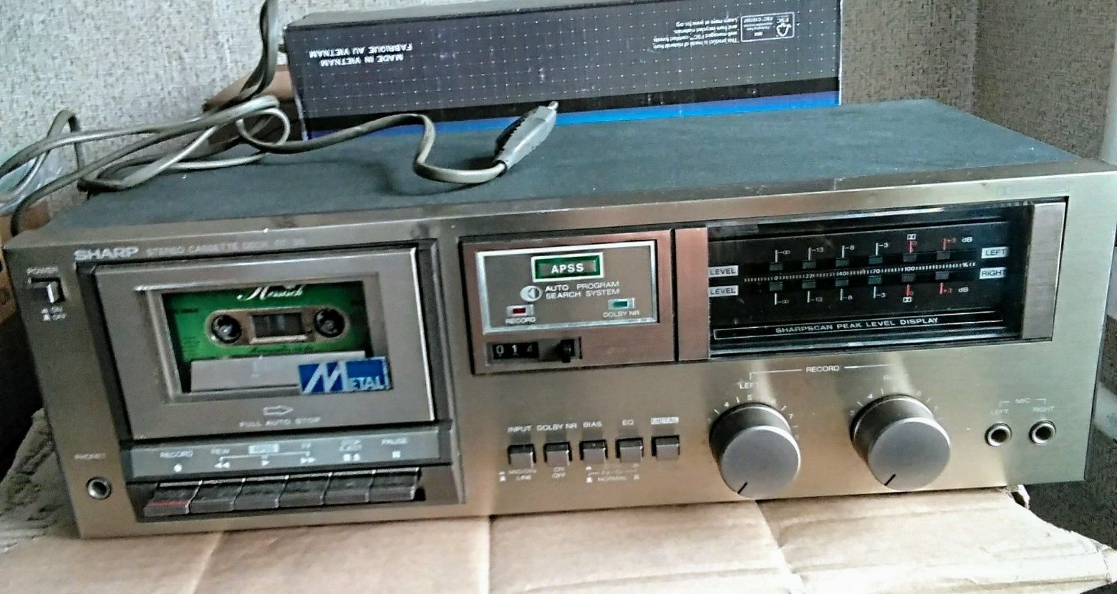 Кассетная дека Sharp RT 30