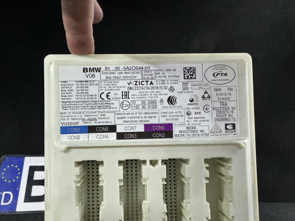 Блок комфорту БМВ 2 Ф44 m235 Gran Coupe Body Domain Controller BDC