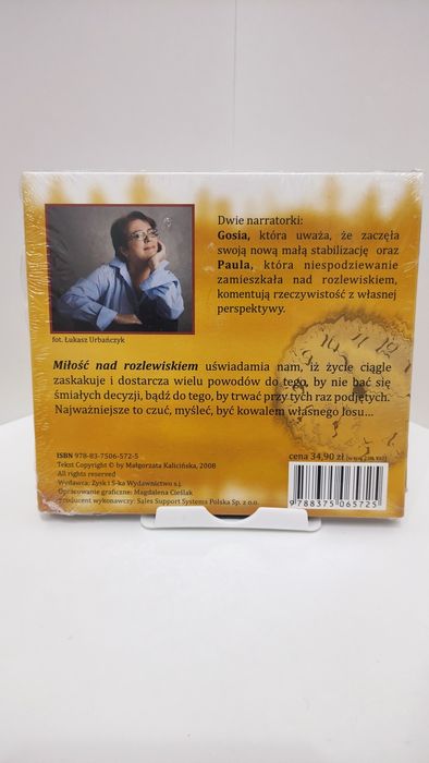 Miłość nad rozlewiskiem audiobook CD