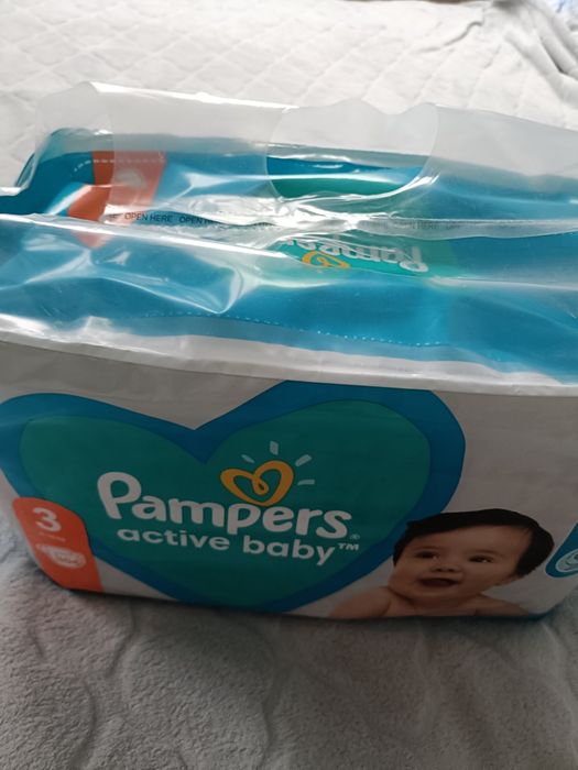 Pieluchy Pampers active baby 3 104szt.