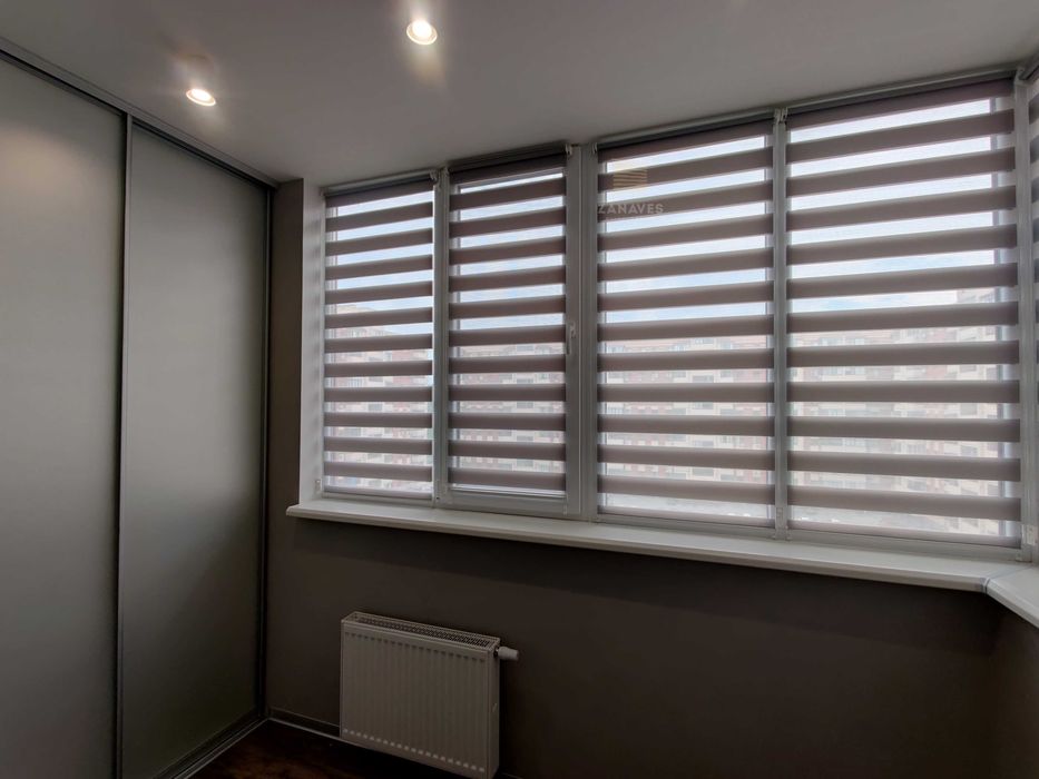 Жалюзі день ніч, тканинні ролети, рулонные шторы, ролеты день ночь