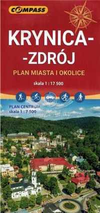 Mapa - krynica - zdrój i okolice 1:17 500 - Zespół redakcyjny Wydawni