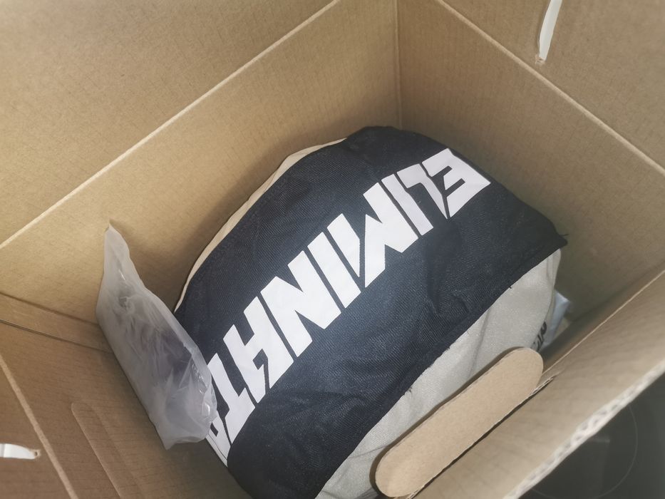 Capacete Bell Eliminator - black & white