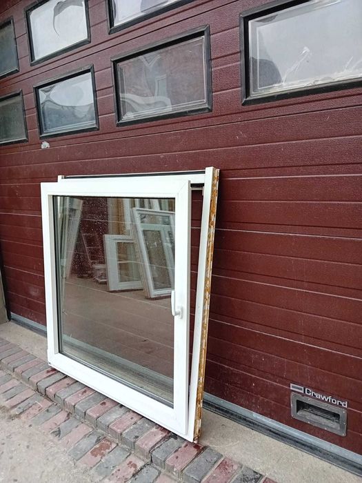 Okna 131x131 okno otwierane pcv białe DOWÓZ CAŁY KRAJ