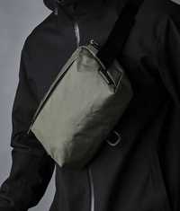 Alpaka Go Sling Mini Зеленая Хакки сумка слинг на плечо X-Pac Bag