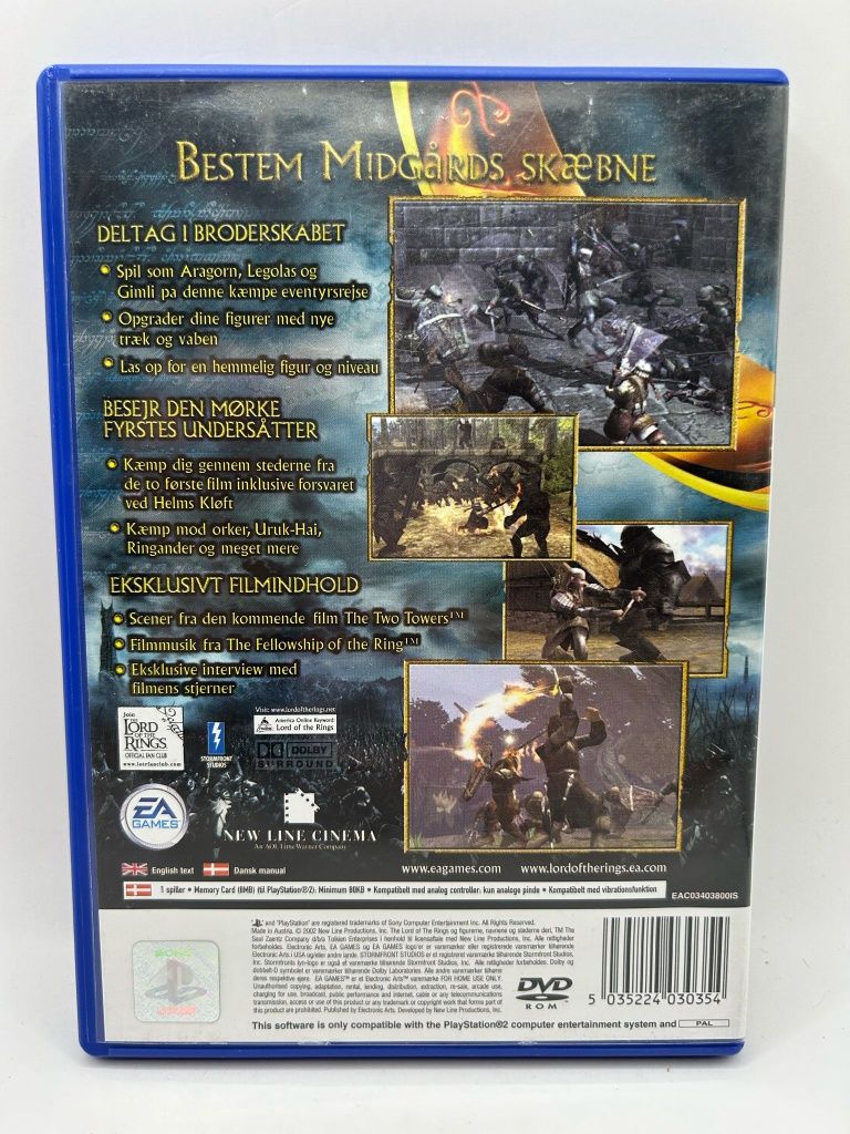 The Lord of The Rings The Two Towers Ps2 nr 9085