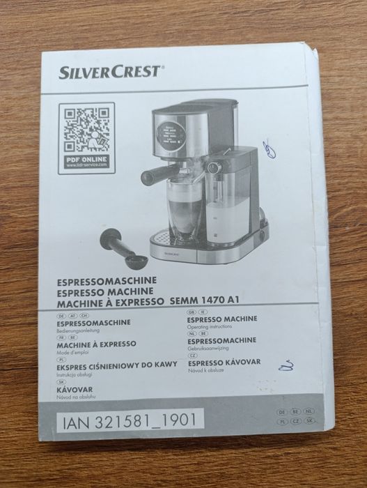 Ekspres kolbowy SilverCrest