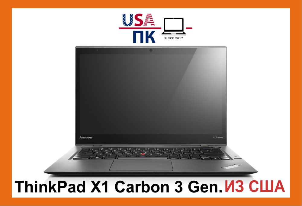 Ультрабук Lenovo ThinkPad X1 Carbon / i7-5600u / 8Gb / 256Gb SSD / 2K