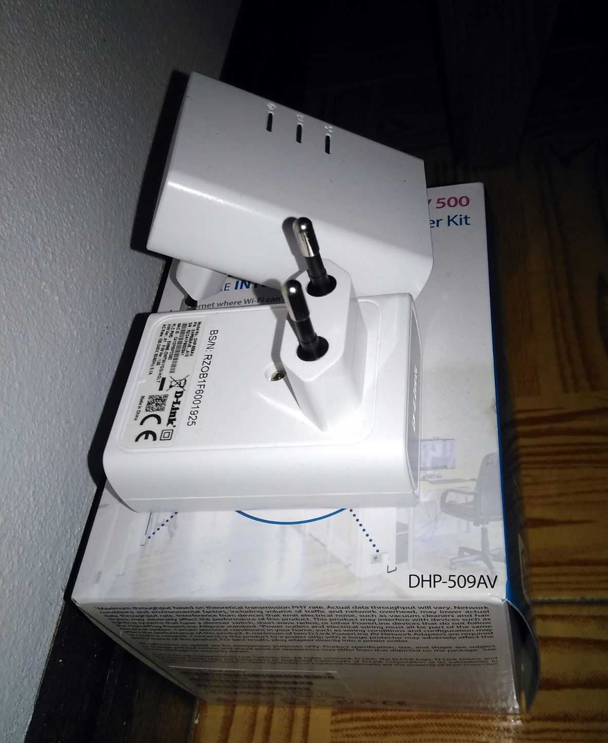 internet pela tomada elétrica - Kit 2x powerline D-Link 500 +cobertura