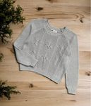 Теплый вязаный свитер-реглан H&M, кофта на девочку 11-12 лет