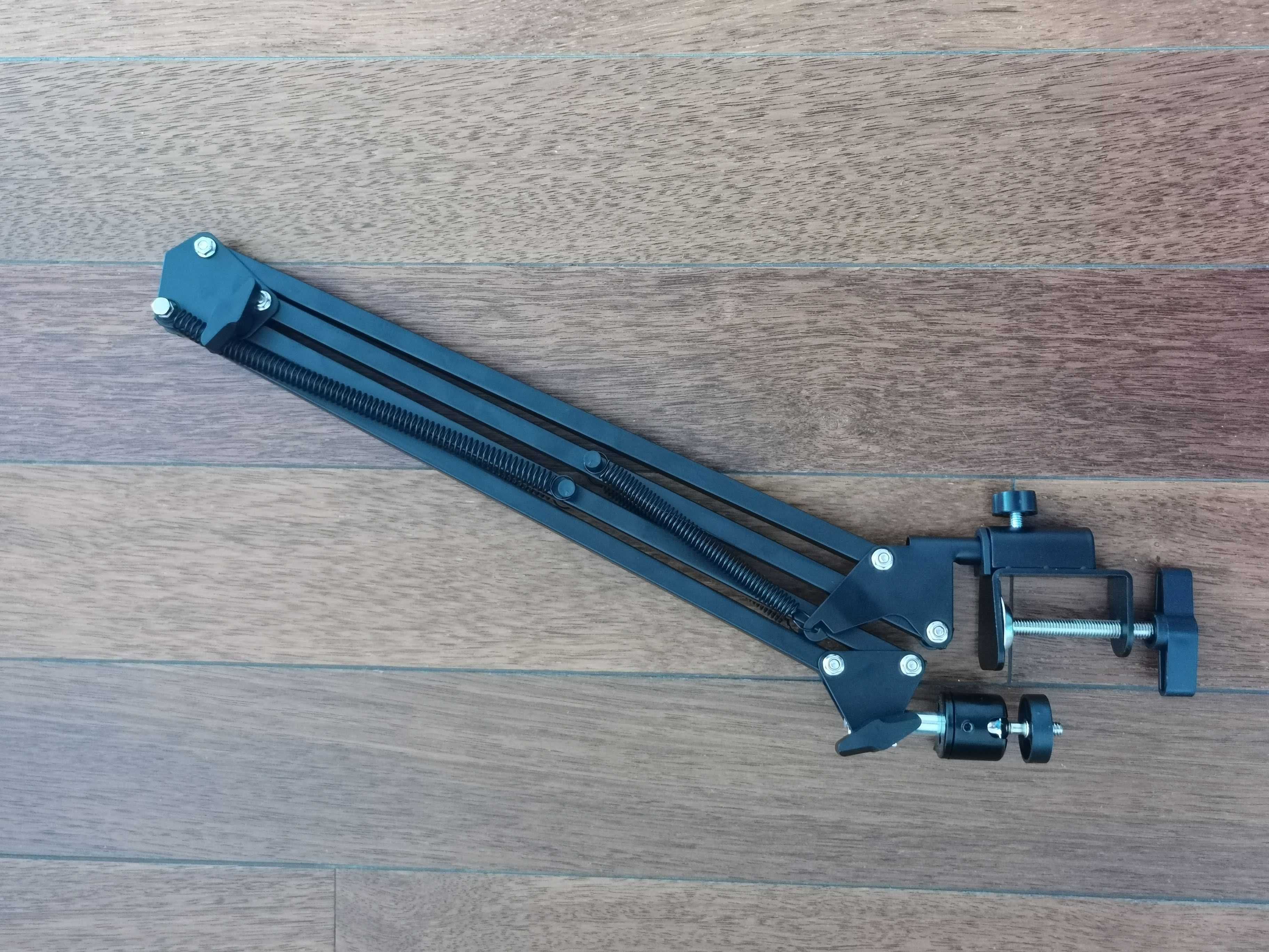 Statyw uchwyt na biurko mikrofon kamera aparat gopro 1/4"