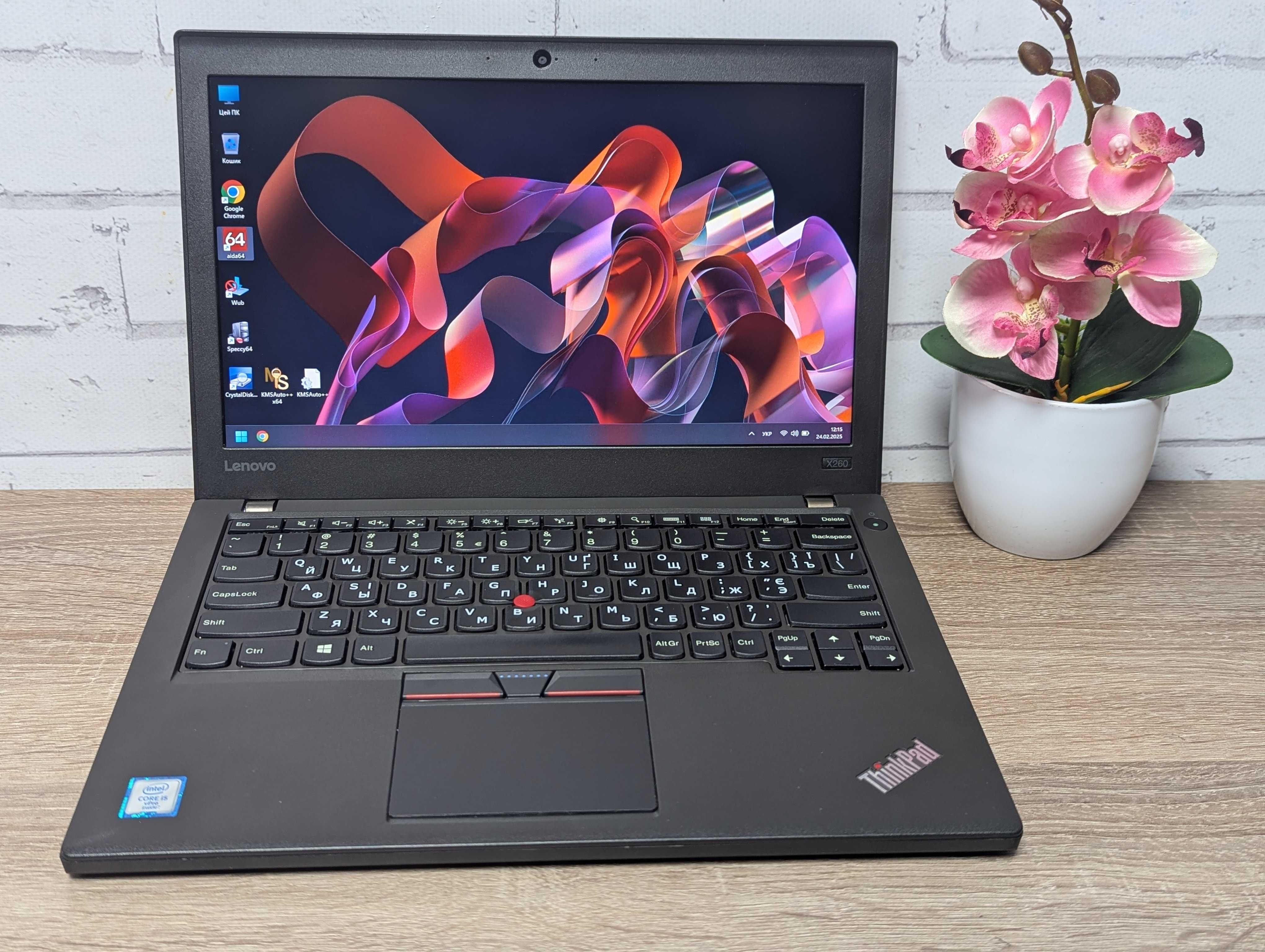 Ноутбук Б\В Lenovo ThinkPad X260/i5-6300U/8 GB DDR4/SSD 128Gb(L170)