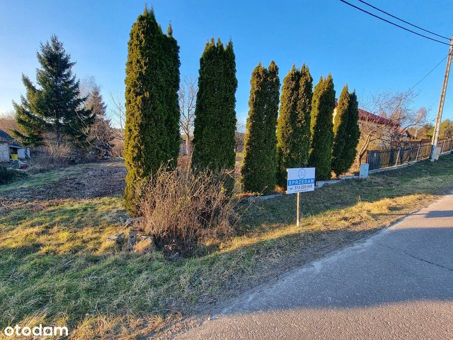 Działka budowlana | 21 ar w Janowie, obok Chełm!