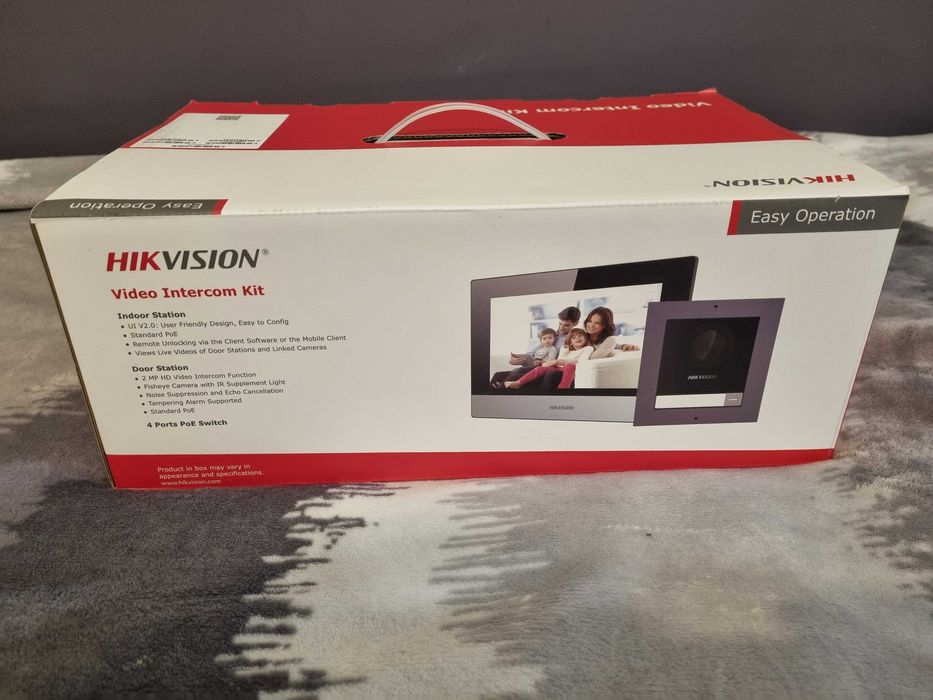 Wideodomofon Domofon Hikvision IP KIS 602 B Dom Biuro Firma Placówka
