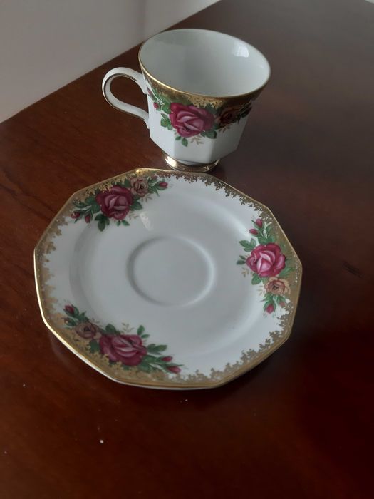 Chávena e Pires em Porcelana da marca Winterling - Bavaria