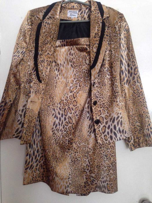 Леопардовый костюм