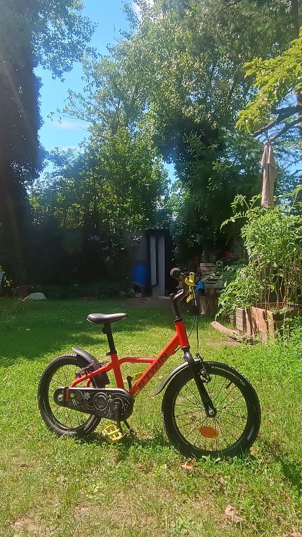 Rower dziecięcy 16 cali BTwin Racing 900 aluminium gratisy