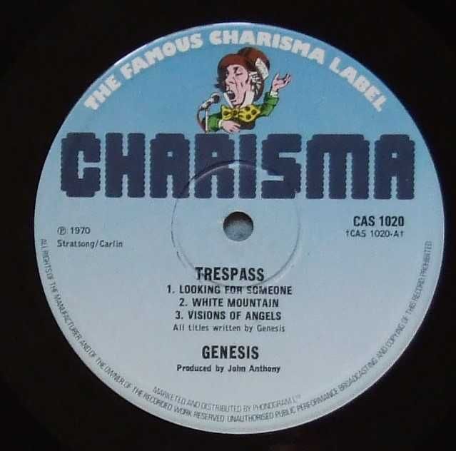 Genesis – Trespass, LP, UK, VG+, LP