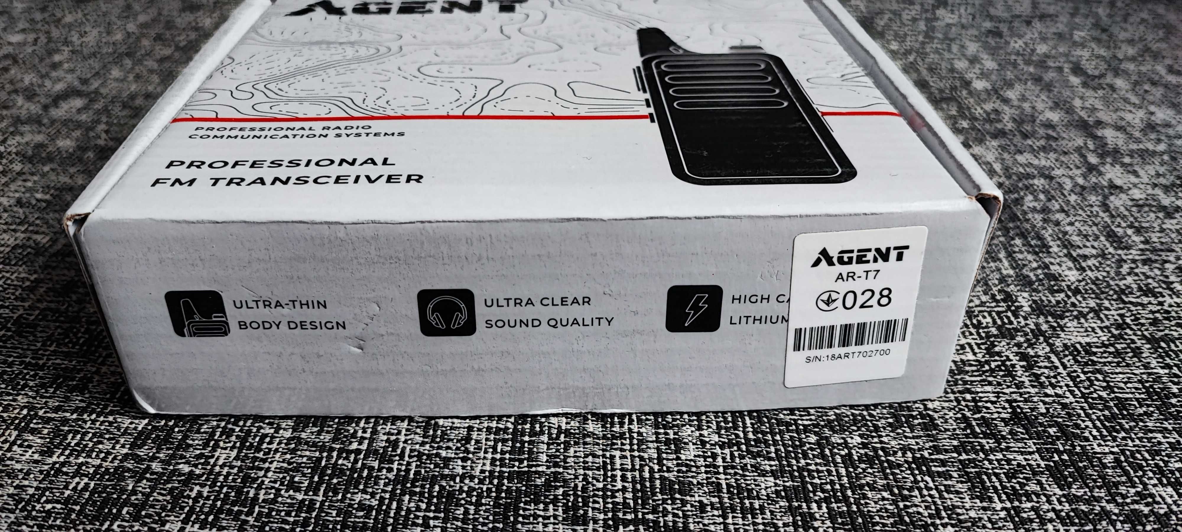 Продам комплект рацій ( 2 шт) AGENT AR-T7 White