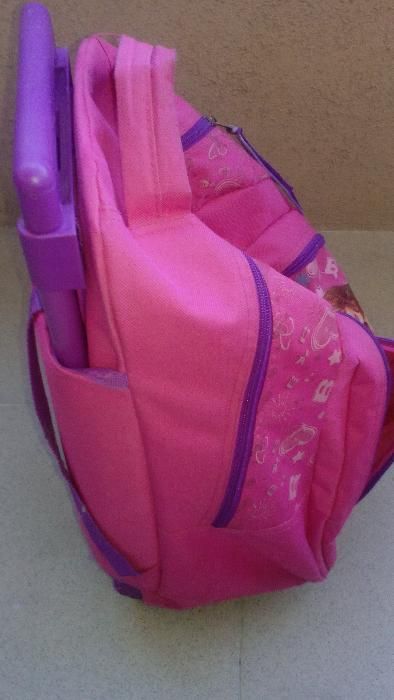 Mochila troley violeta