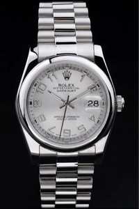 Rolex Date-Just Prata