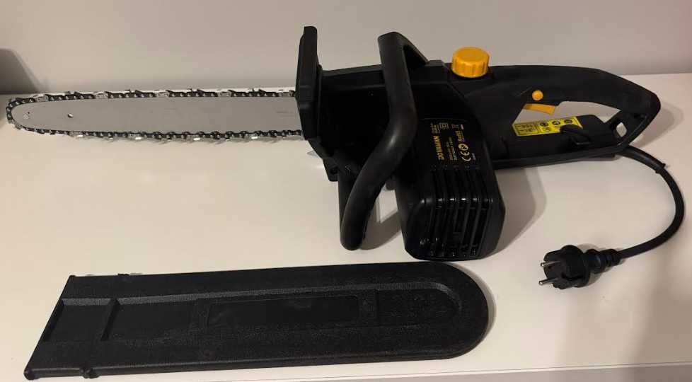 Elektryczna piła łańcuchowa DOVAMAN 2400W żółto-czarna