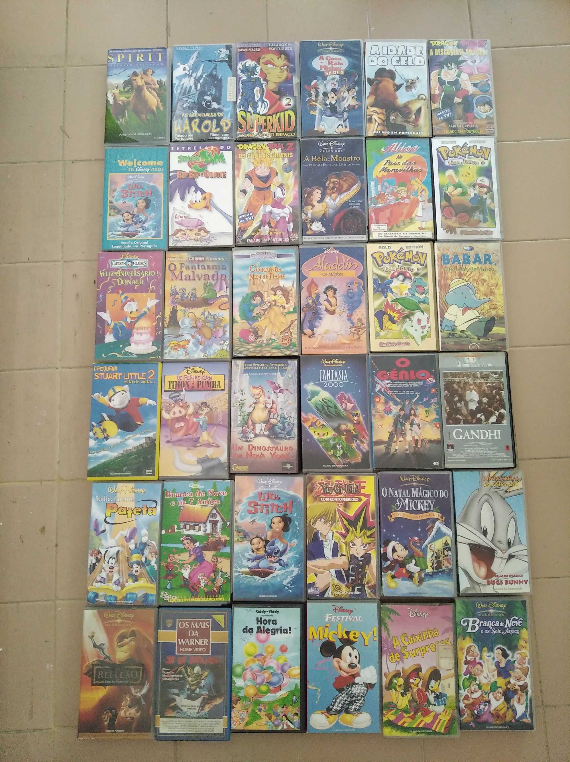 Cassetes VHS Filmes