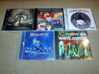 Zestaw 5CD Queensryche Megadeth Agnostic Front White Zombie Corruption