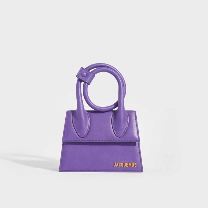 Сумка Jacquemus Le Chiquito Noeud Purple