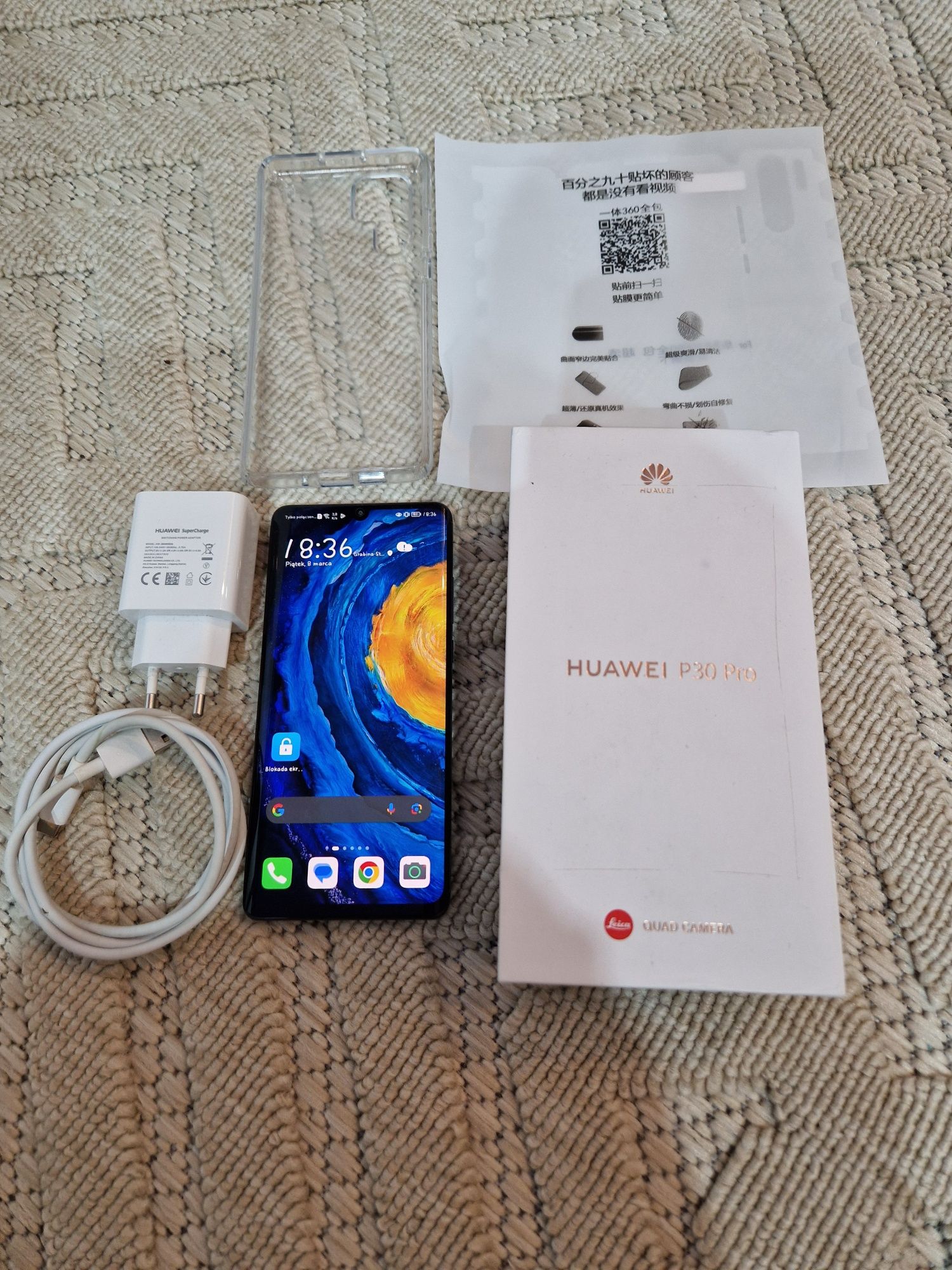 Huawei P30 pro 6/128gb Perfekcyjny stan!!!