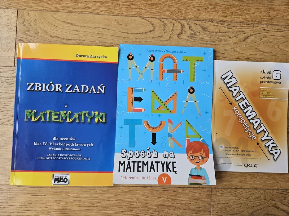 Matematyka korepetycje zadania ćwiczenia piąta szósta klasa