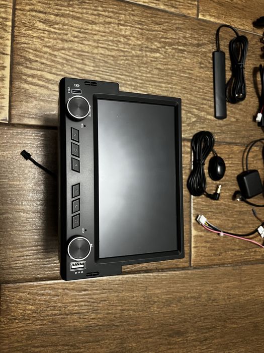 Новинка! 1 дін Android 7 дюймів Qled 3/32gb CarPlay магнітола GPS Wifi