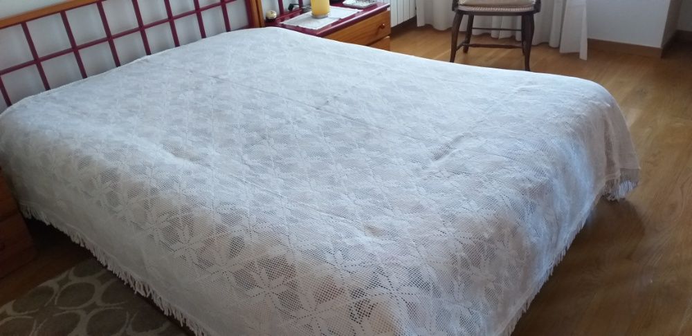 Colcha de crochet feita à mão BAIXA PREÇO