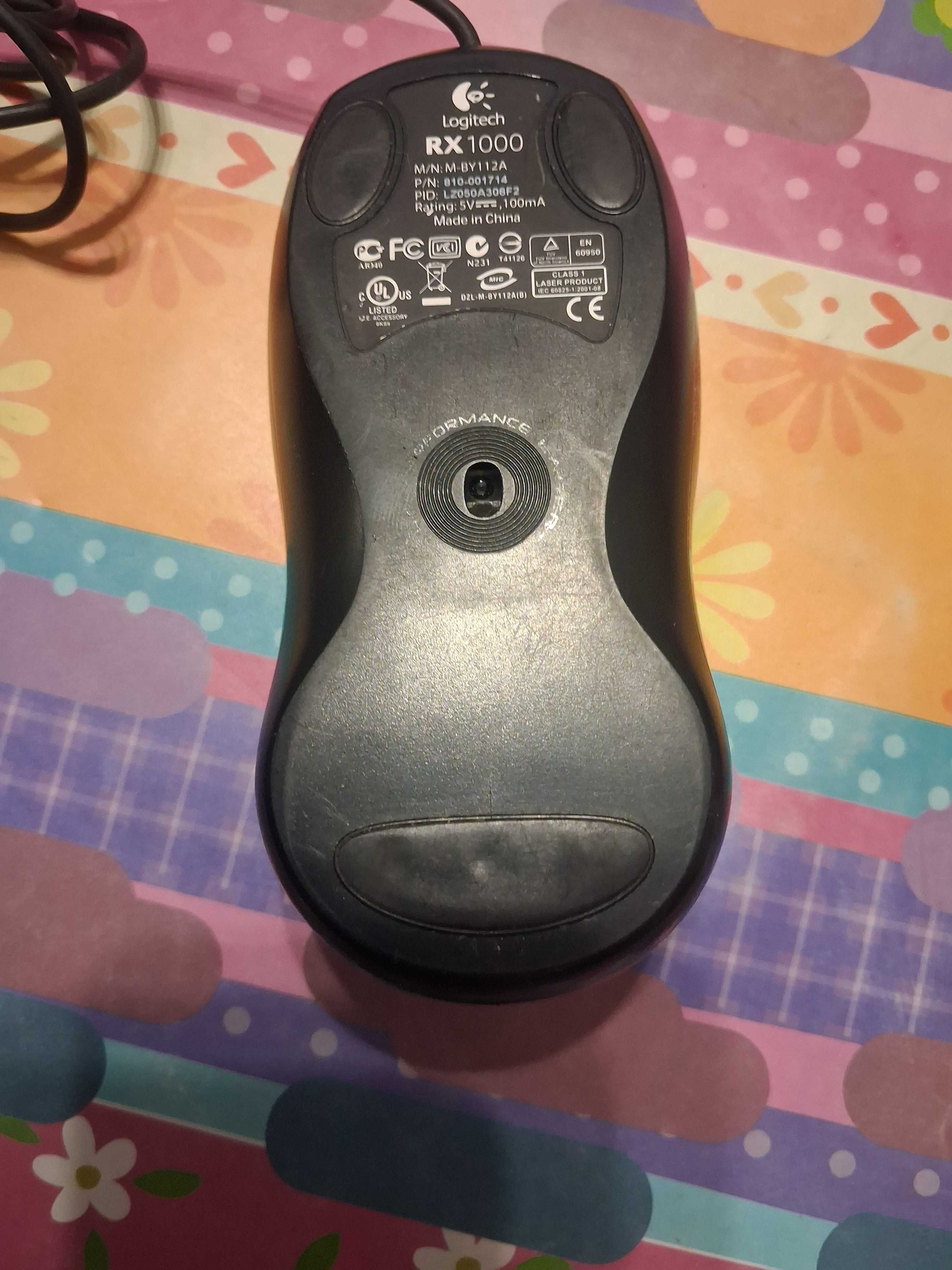 Мишка Logitech M90 USB; + мишка Logitech RX1000 Laser Mouse USB Black