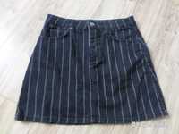 spódnica jeans PULL&BEAR-rozmiar-28-M